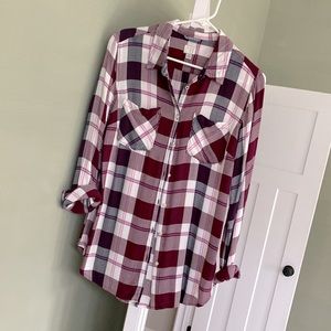 Fall plaid shirt